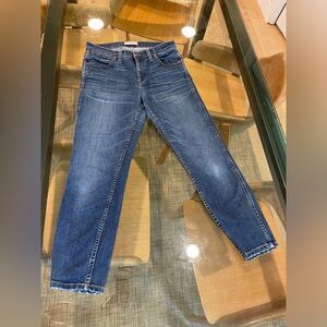 Madewell 9 inch high rise skinny skinny crop